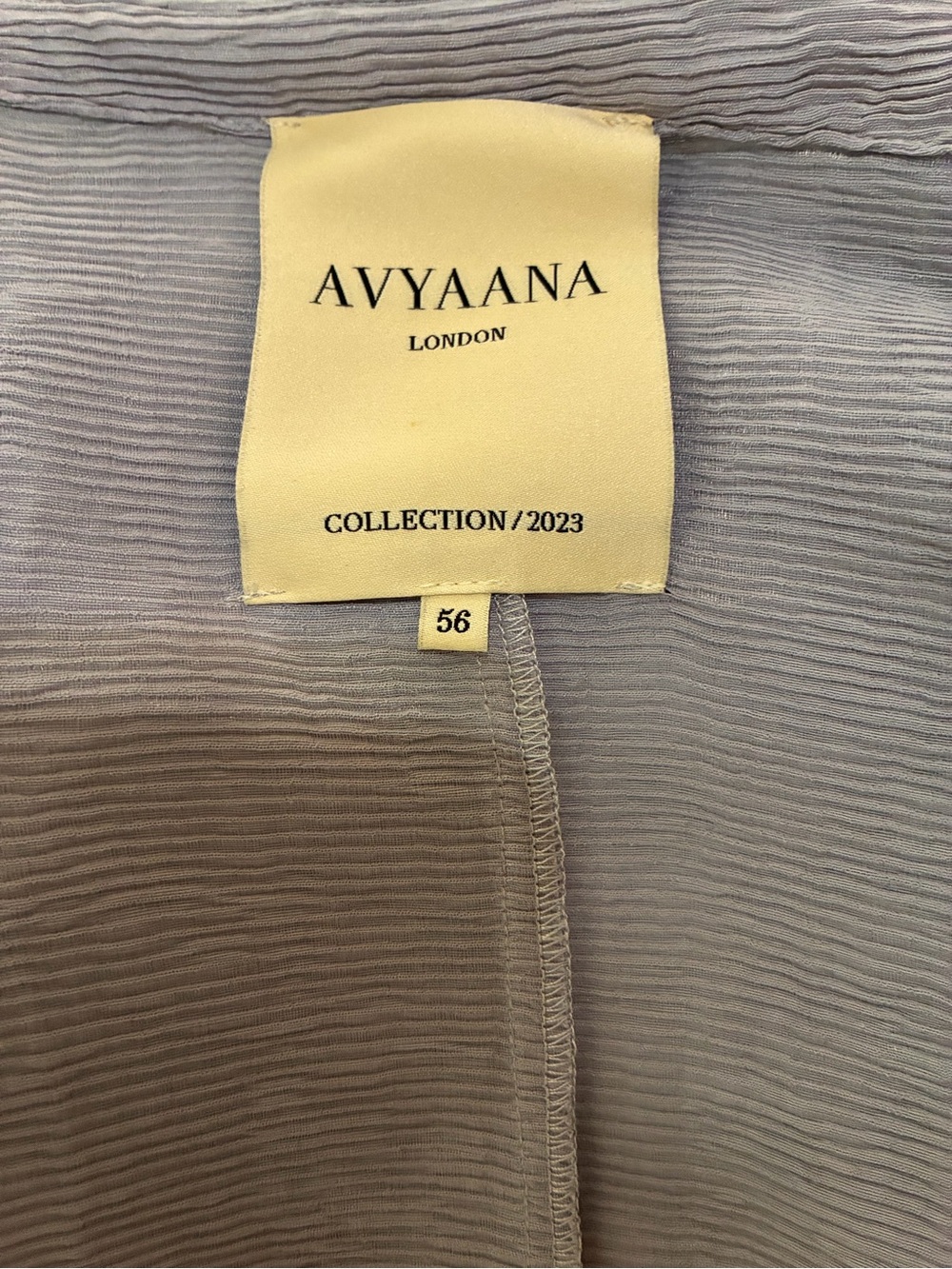 Women's Open Front Lavender Gray Long Duster Abaya Coat - Picture 7 of 8
